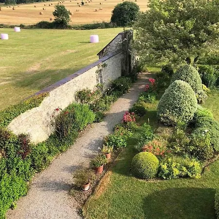 别墅 Roulage Ferme 18eme Jardin Parking Normandie Longueville (Calvados)