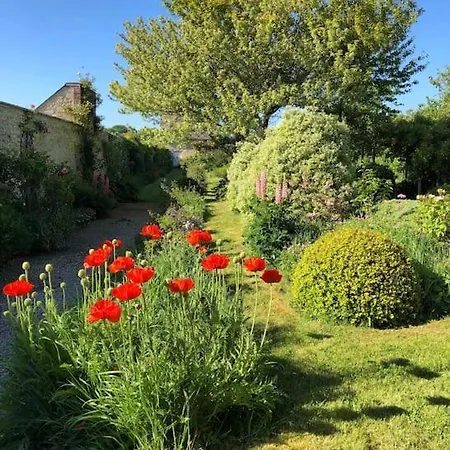 Roulage Ferme 18eme Jardin Parking Normandie 别墅 Longueville (Calvados)
