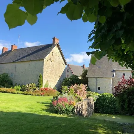 别墅 Roulage Ferme 18eme Jardin Parking Normandie Longueville (Calvados)