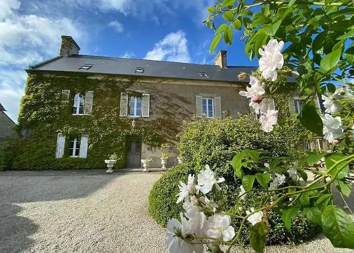 Villa Roulage Ferme 18eme Jardin Parking Normandie Longueville (Calvados)