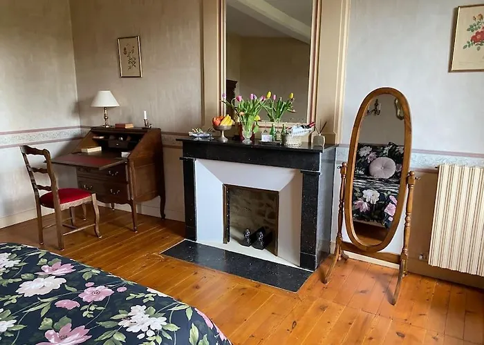 Villa Roulage Ferme 18eme Jardin Parking Normandie Longueville (Calvados)