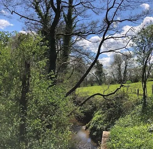 Villa Roulage Ferme 18eme Jardin Parking Normandie Longueville (Calvados)